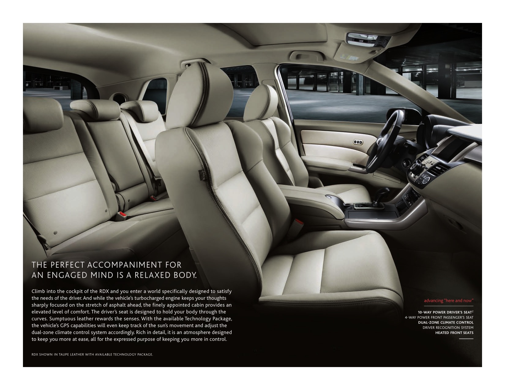 2011 Acura RDX Brochure Page 6